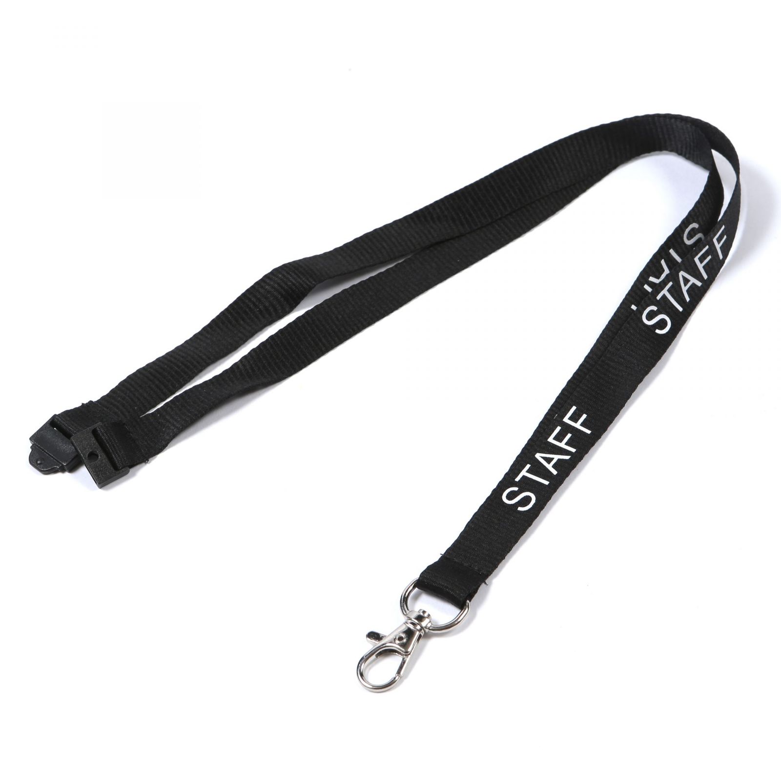 Black Staff | Pre-Printed | Buy Black Staff On Lanyards Direct In UK